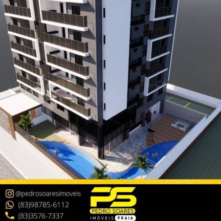Imagem Apartamento com 2 Quartos à Venda, 65 m² em Altiplano Cabo Branco - João Pessoa