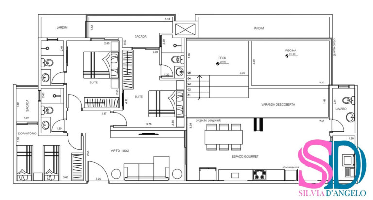 Apartamento com 3 Quartos à Venda, 166 m² em Itaguá - Ubatuba
