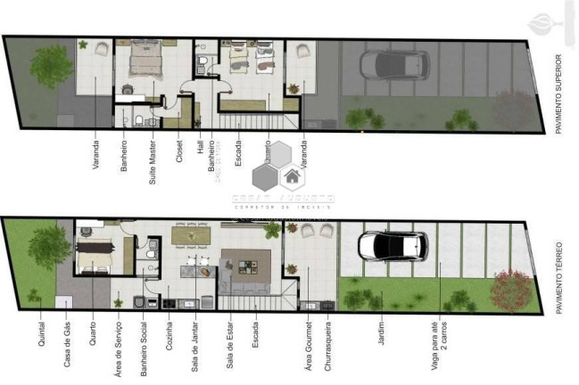 Imagem Casa com 3 Quartos à Venda, 124 m² em Parque Hawaí - Eusébio Imagem Casa com 3 Quartos à Venda, 124 m² em Parque Hawaí - Eusébio
