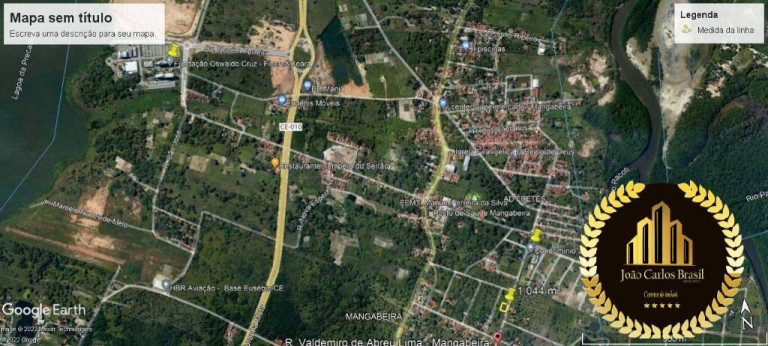 Imagem Terreno à Venda, 1.044 m² em Mangabeira - Eusébio
