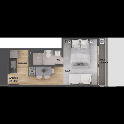 Imagem Apartamento com 2 Quartos à Venda, 62 m² em Cabo Branco - João Pessoa Imagem Apartamento com 2 Quartos à Venda, 62 m² em Cabo Branco - João Pessoa