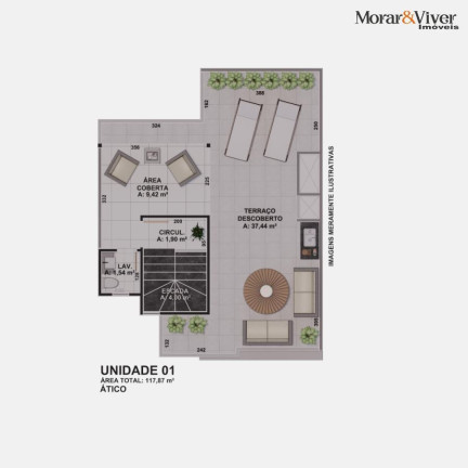 Imagem Casa com 3 Quartos à Venda, 118 m² em Portão - Curitiba Imagem Casa com 3 Quartos à Venda, 118 m² em Portão - Curitiba