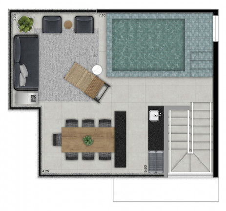Imagem Cobertura com 1 Quarto à Venda, 74 m² em Vila Madalena - São Paulo Imagem Cobertura com 1 Quarto à Venda, 74 m² em Vila Madalena - São Paulo