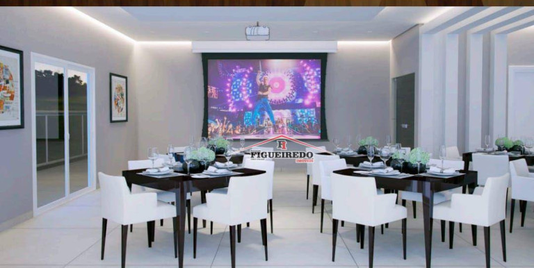Imagem Apartamento com 1 Quarto à Venda, 55 m² em Canto Do Forte - Praia Grande