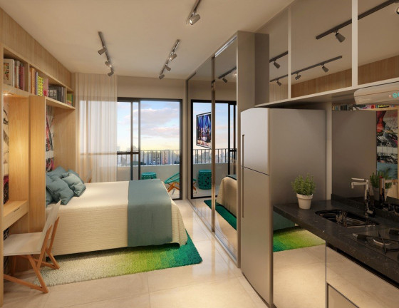 Imagem Studio com 1 Quarto à Venda, 41 m² em Centro - São Paulo Imagem Studio com 1 Quarto à Venda, 41 m² em Centro - São Paulo