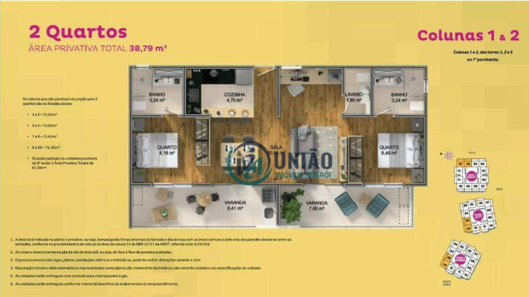 Imagem Apartamento com 2 Quartos à Venda, 75 m² em Ingá - Niterói Imagem Apartamento com 2 Quartos à Venda, 75 m² em Ingá - Niterói