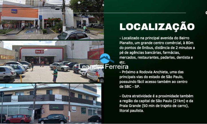 Imagem Imóvel Comercial à Venda, 1.725 m² em Planalto - São Bernardo Do Campo