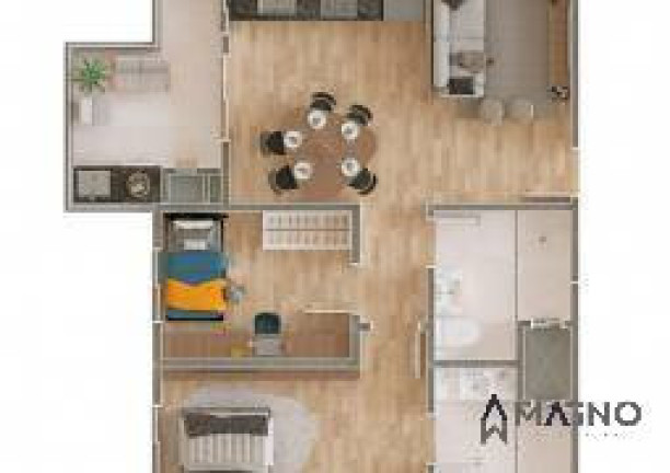 Imagem Apartamento com 1 Quarto à Venda, 55 m² em Country - Cascavel