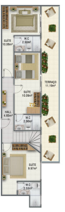 Imagem Apartamento com 3 Quartos à Venda, 114 m² em Canto Do Forte - Praia Grande