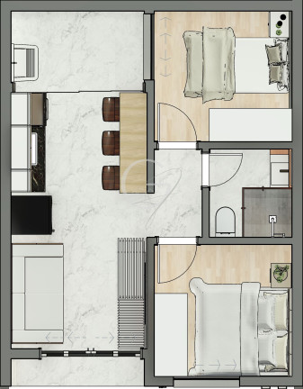 Imagem Casa de Condomínio com 2 Quartos à Venda, 39 m² em Shangri-la - Pontal Do Paraná