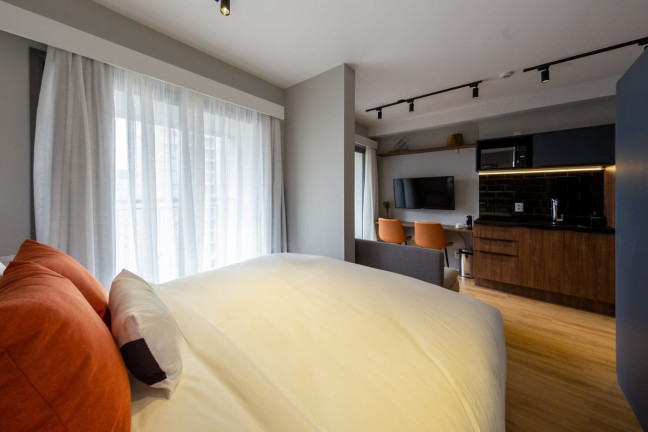 Imagem Apartamento com 1 Quarto para Alugar, 28 m² em Vila Mariana - São Paulo