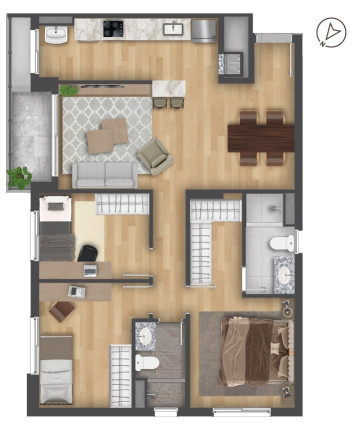 Imagem Apartamento com 2 Quartos à Venda, 64 m² em Petrópolis - Porto Alegre Imagem Apartamento com 2 Quartos à Venda, 64 m² em Petrópolis - Porto Alegre
