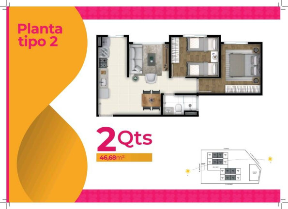 Imagem Apartamento com 2 Quartos à Venda, em Setor Serra Dourada - 3ª Etapa - Aparecida De Goiânia Imagem Apartamento com 2 Quartos à Venda, em Setor Serra Dourada - 3ª Etapa - Aparecida De Goiânia