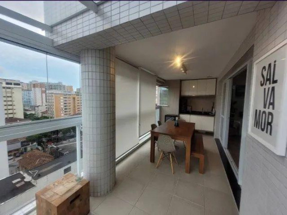 Imagem Apartamento com 2 Quartos à Venda, 121 m² em Gonzaga - Santos Imagem Apartamento com 2 Quartos à Venda, 121 m² em Gonzaga - Santos