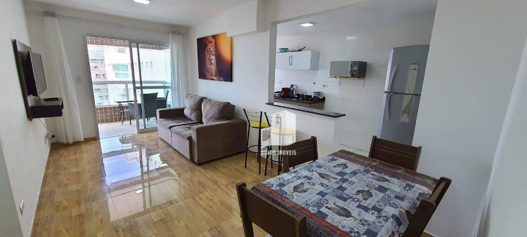 Imagem Apartamento com 2 Quartos à Venda, 74 m² em Canto Do Forte - Praia Grande