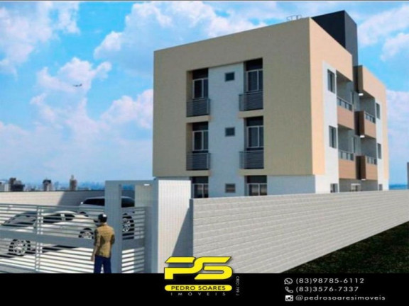 Apartamento com 2 Quartos à Venda, 64 m² em José Américo De Almeida - João Pessoa