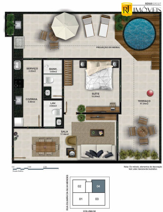 Imagem Apartamento com 1 Quarto à Venda, 60 m² em Braga - Cabo Frio Imagem Apartamento com 1 Quarto à Venda, 60 m² em Braga - Cabo Frio