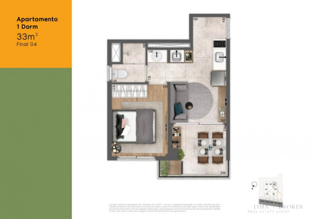 Imagem Apartamento com 1 Quarto à Venda, 33 m² em Vila Mariana - São Paulo