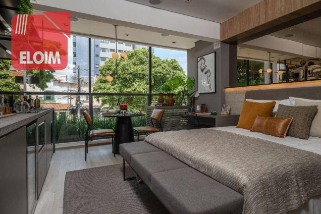 Imagem Studio com 1 Quarto à Venda, 27 m² em Pinheiros - São Paulo Imagem Studio com 1 Quarto à Venda, 27 m² em Pinheiros - São Paulo