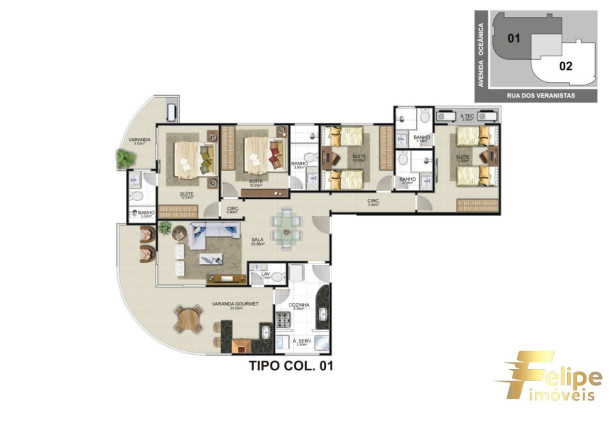 Imagem Imóvel com 4 Quartos à Venda, 135 m² em Praia Do Morro - Guarapari