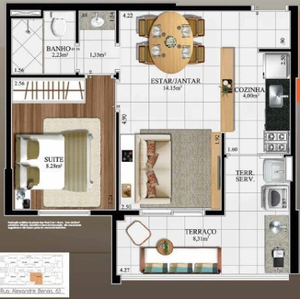 Imagem Imóvel com 3 Quartos à Venda, 75 m² em Vila Andrade - São Paulo Imagem Imóvel com 3 Quartos à Venda, 75 m² em Vila Andrade - São Paulo