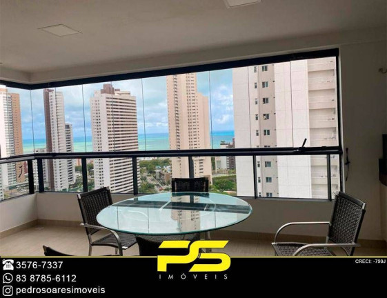 Apartamento com 4 Quartos à Venda, 216 m² em Altiplano Cabo Branco - João Pessoa