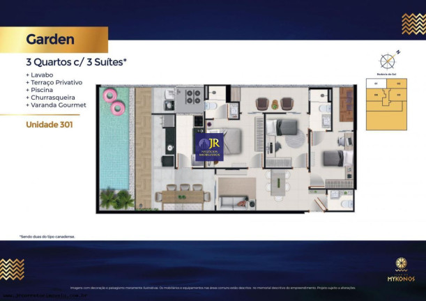 Imagem Apartamento com 2 Quartos à Venda, 60 m² em Jockey De Itaparica - Vila Velha