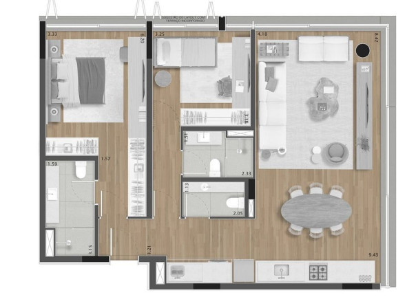 Imagem Apartamento com 2 Quartos à Venda, 99 m² em Pinheiros - São Paulo Imagem Apartamento com 2 Quartos à Venda, 99 m² em Pinheiros - São Paulo