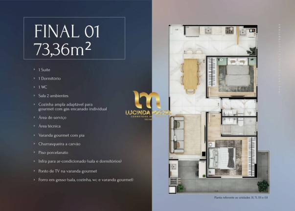 Imagem Apartamento com 2 Quartos à Venda, 69 m² em Guilhermina - Praia Grande