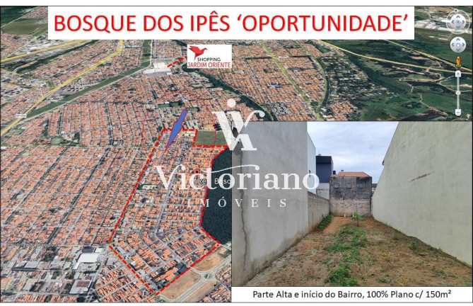 Imagem Terreno à Venda, 150 m² em Residencial Bosque Dos Ipês - São José Dos Campos Imagem Terreno à Venda, 150 m² em Residencial Bosque Dos Ipês - São José Dos Campos
