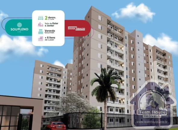 Imagem Apartamento com 2 Quartos à Venda, 52 m² em Vila Cintra - Mogi Das Cruzes