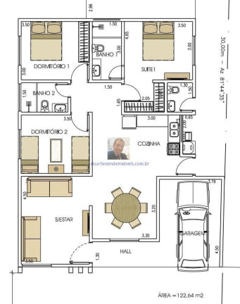 Imagem Casa com 3 Quartos à Venda, 122 m² em Jardim Atalaia - Cotia Imagem Casa com 3 Quartos à Venda, 122 m² em Jardim Atalaia - Cotia