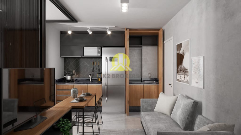 Imagem Studio com 1 Quarto à Venda, 23 m² em água Verde - Curitiba Imagem Studio com 1 Quarto à Venda, 23 m² em água Verde - Curitiba