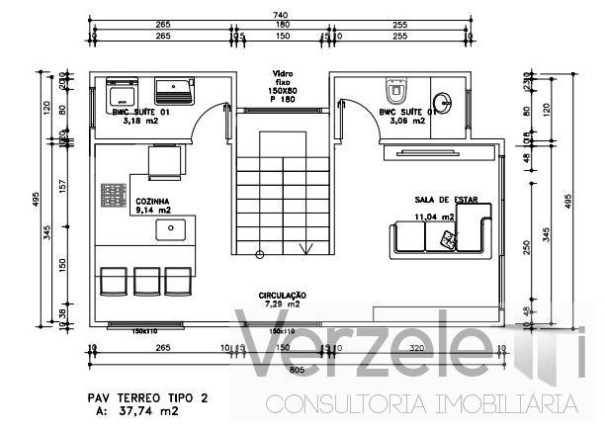 Imagem Imóvel com 2 Quartos à Venda, 125 m² em São Francisco De Assis - Camboriú