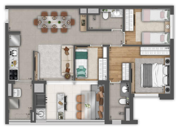 Imagem Apartamento com 3 Quartos à Venda, 80 m² em Freguesia Do ó - São Paulo