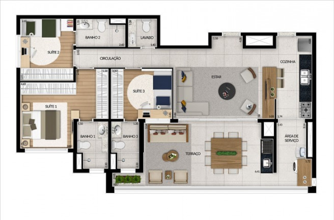 Imagem Apartamento com 3 Quartos à Venda, 112 m² em Tatuapé - São Paulo Imagem Apartamento com 3 Quartos à Venda, 112 m² em Tatuapé - São Paulo