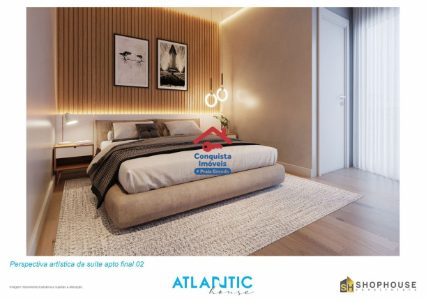 Imagem Apartamento com 2 Quartos à Venda, 75 m² em Maracanã - Praia Grande
