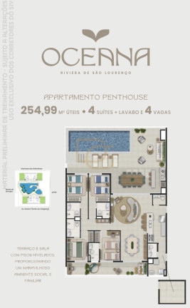 Imagem Apartamento com 3 Quartos à Venda, 140 m² em Riviera - Bertioga Imagem Apartamento com 3 Quartos à Venda, 140 m² em Riviera - Bertioga