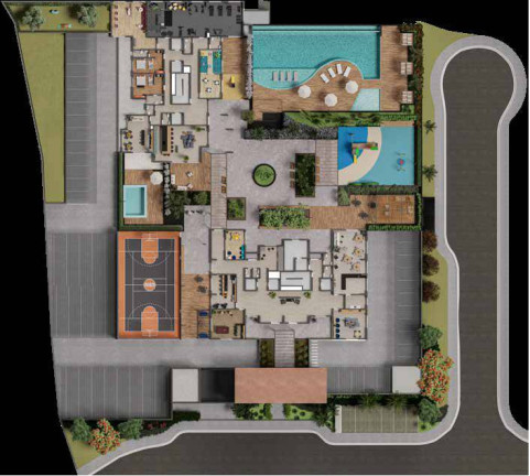 Imagem Apartamento com 2 Quartos à Venda, 67 m² em Jardim Maria José - Votorantim