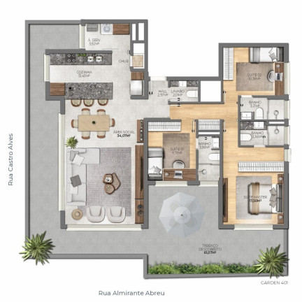 Imagem Imóvel com 3 Quartos à Venda, 134 m² em Moinhos De Vento - Porto Alegre Imagem Imóvel com 3 Quartos à Venda, 134 m² em Moinhos De Vento - Porto Alegre