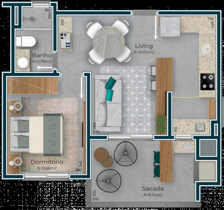 Imagem Apartamento com 2 Quartos à Venda, 84 m² em São José - São Leopoldo