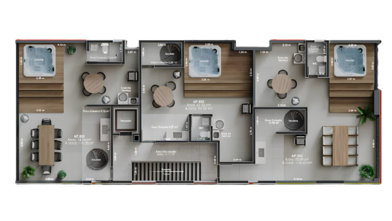Imagem Cobertura com 3 Quartos à Venda, 119 m² em Altiplano Cabo Branco - João Pessoa Imagem Cobertura com 3 Quartos à Venda, 119 m² em Altiplano Cabo Branco - João Pessoa