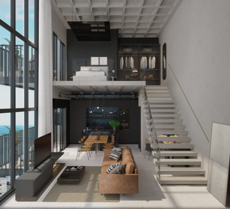 Imagem Loft com 1 Quarto à Venda, 62 m² em Porto Belo - Porto Belo