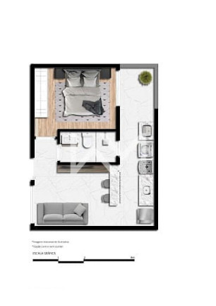 Imagem Apartamento com 1 Quarto à Venda, 33 m² em Vila Dom Pedro Ii - São Paulo
