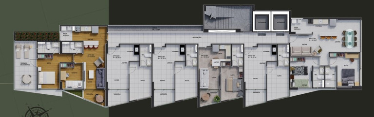 Imagem Apartamento com 2 Quartos à Venda, 62 m² em Espinheiro - Recife