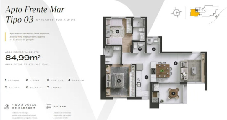 Imagem Imóvel com 2 Quartos à Venda, 85 m² em Centro - Penha Imagem Imóvel com 2 Quartos à Venda, 85 m² em Centro - Penha