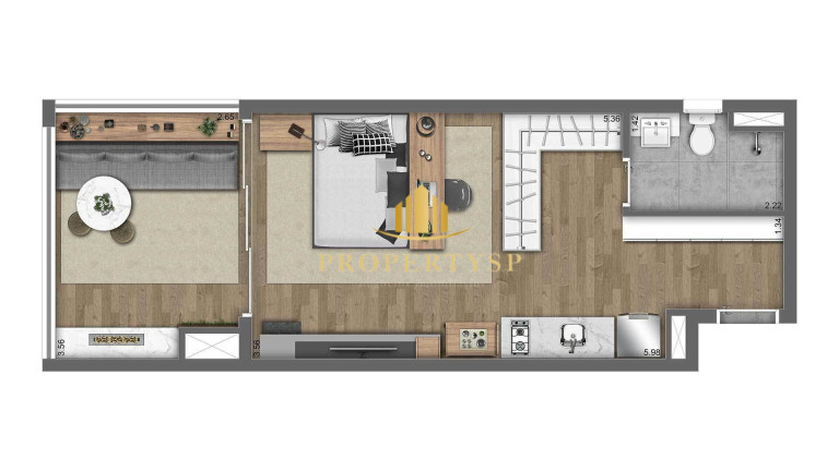 Imagem Apartamento com 1 Quarto à Venda, 40 m² em Pinheiros - São Paulo Imagem Apartamento com 1 Quarto à Venda, 40 m² em Pinheiros - São Paulo