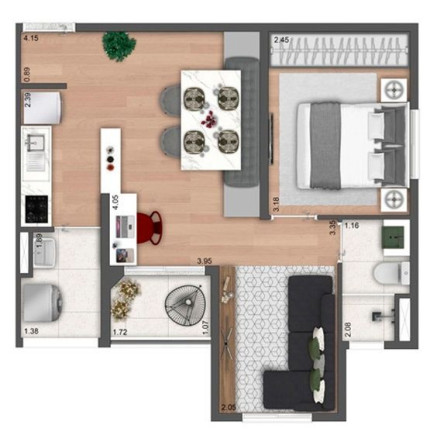 Imagem Apartamento com 2 Quartos à Venda, 37 m² em Imirim - São Paulo Imagem Apartamento com 2 Quartos à Venda, 37 m² em Imirim - São Paulo