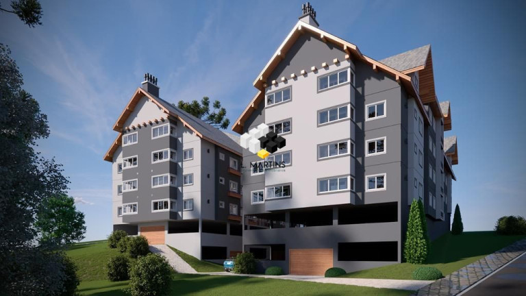Imagem Apartamento com 1 Quarto à Venda, 56 m² em Moura - Gramado