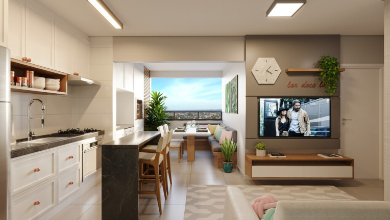 Imagem Apartamento com 2 Quartos à Venda, 48 m² em Cidade Industrial - Curitiba Imagem Apartamento com 2 Quartos à Venda, 48 m² em Cidade Industrial - Curitiba